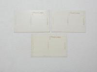 2000177●戦前　絵葉書●アート・画 大楠公最后旧戦 鳳輦迎之図　桜井駅決別之図 3枚