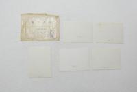 2000181●戦前　写真●富士五湖  10.5cm×7.5cm 山中湖 河口湖 西湖 精通湖 木?湖　5枚