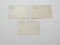 2000220●戦前　絵葉書●京都 三十三間堂 東本願寺 知恩院本堂 3枚