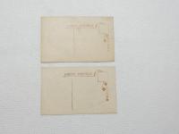 2000227●戦前　絵葉書●帝室奈良博物館 若草山 2枚