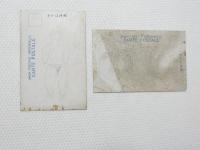 2000249●戦前　絵葉書●甲州身延七面山 白糸瀧之水行(瀧修)多少痛み+御池 2枚