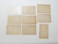2000256●戦前　絵葉書●日光 日光中禅寺湖 八丁出鳥 東願宮三神庫 　東照宮陽明門 神橋 二荒山神社 9枚
