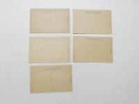 2000260●戦前　絵葉書●御上陸の天皇子殿ド 御同乗の英帝陛下と東宮殿下 英首相別邸に於ける東宮殿下 他 5枚