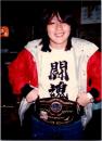 10340◆生写真◆女子プロレス　山田敏代  11.5cm×8.2cm