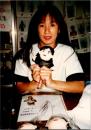 10388◆生写真◆女子プロレス サイン 豊田真奈美 11.5cm×8.2cm