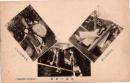 1002587■戦前 絵葉書■妙法の絶景 日高川渡し場　三十三回間棟出来