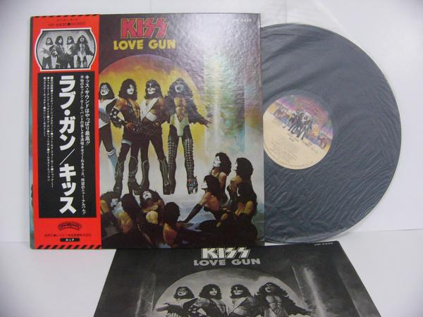 LPレコード キッス KISS ラブ・ガン 帯付 / 古本、中古本、古書籍の