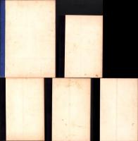 阪神宝塚会報（阪神宝塚会報・女子宝塚会報～阪神宝塚会・女子宝塚会会報～阪神・女子宝塚会～阪神・女子宝塚会会報）不揃112部（1～113号内68号欠）　-合本5冊　-昭和2年～12年-（大阪）