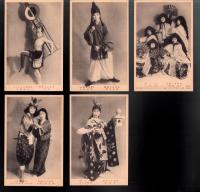 （絵葉書）宝塚少女歌劇絵葉書　-大正15年10月（月組）公演B-　袋付5枚