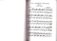 （楽譜・原書）The Merry Widow -Complete Score for Piano and Voice in English-（陽気な未亡人 -ピアノと声楽のための全曲スコア　英語版-）