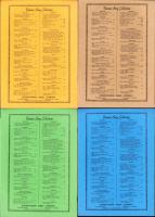 （楽譜・原書）24SONGS -HIGH- 4冊（24の歌曲集　-高音用-）