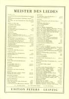 （楽譜・原書）SCHUBERT LIEDER BandⅣ　-Originalausgabe-（シューベルト歌曲集Ⅳ　-元版-）