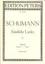 （楽譜・原書）SCHUMANN Samtliche LiederⅡ　-Sopran～Tenor-（シューマン全曲集Ⅱ　-ソプラノ～テナー-）