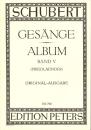 （楽譜・原書）SCHUBERT GESANGE ALBUM BANDⅤ　-ORIGINAL=AUSGABE-（シューベルト歌曲アルバムⅤ　-元版-）