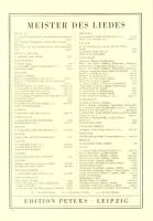 （楽譜・原書）SCHUMANN LIEDER BandⅢ　-Hohe Stimme-（シューマン歌曲集Ⅲ　-高声用-）