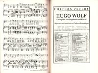 （楽譜・原書）WOLF　BandⅠ -Morike=Lieder- （ヴォルフⅠ　-メーリケ歌曲-）