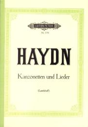 （楽譜・原書）HAYDN -Kanzonetten und Lieder-（ハイドン　-カンツォネッタと歌曲-）