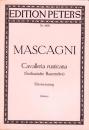 （楽譜・原書）MASCAGNI  -Cavalleria rusticana-（マスカーニ -カヴァレリア・ルスティカーナ-）