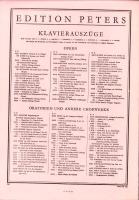 （楽譜・原書）MASCAGNI  -Cavalleria rusticana-（マスカーニ -カヴァレリア・ルスティカーナ-）