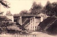 （絵葉書）側面より見たる大手橋　1枚（茨城県）