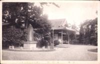 （絵葉書）紫明舘　-舘内行啓記念碑-　1枚（宮崎県）