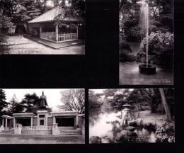（絵葉書）金澤兼六園　4枚（石川県）