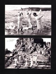 （絵葉書）越前名勝 海女　2枚（福井県）