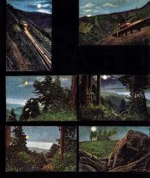 （絵葉書）比叡山　6枚（滋賀県）