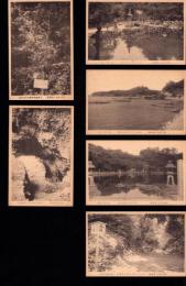 （絵葉書）萩名勝越ヶ濱風景　6枚（山口県）