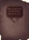 ORNAMENTAL WRITING Made Easy　装飾字体の研究