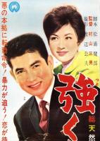 （映画スピードポスター型プレスシート）大映「強くなる男」