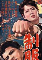 （映画スピードポスター型プレスシート）大映「制服の狼」