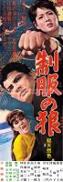 （映画スピードポスター型プレスシート）大映「制服の狼」