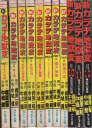 新カラテ地獄変　全12冊内3巻欠　11冊一括　昭和53～57年週刊サンケイ別冊