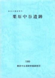 栗原中谷遺跡　-神奈川県座間市-