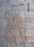 木津用水灌漑地図　[内題・木津用水灌漑区域図]　(愛知県)