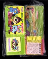 （付録）カードでおはなし　にこにこ、ぷんテレビでんわ/こんなこいるかな　ふしぎキューブパズル/ひみつのアッコちゃんおひなさまかざり他　4点一括　-おともだち平成1年3月号付録-