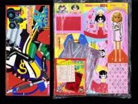 （付録）仮面ライダーブラックRXアクロバッター/リカちゃんかんごふさんあそび/ビックリマン　クイズブックほか　4点一括　-学習幼稚園平成1年3月号付録-