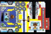 （付録）サイバー・コップはしれ！ザックローダー/ウルトラたいけつとんとんずもう/ひみつのアッコちゃんひなまつりバッグ　3点一括　-たのしい幼稚園平成1年3月号付録-