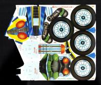 （付録）仮面ライダーブラックRX超マシーンアクロバッター/サイバーコップ　カード式クイズコンピューター/ウルトラ怪獣ひみつ図解大百科カード　3点一括　-テレビマガジン平成1年3月号付録-