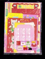 （付録）さくらももこのまるちゃんおひなさま/池野恋のリンゼ＆なるみティッシュボックス/高田エミのスイート・レターセット他　4点一括　-りぼん平成1年3月号付録-