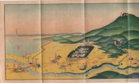 豊川・鳳来寺鉄道沿線名所図絵　内題・豊川鉄道鳳来寺鉄道沿線名所図絵　(鳥瞰図・愛知県)