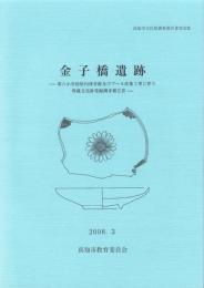 金子橋遺跡　-高知市文化財調査報告書 第32集-（高知県）