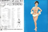 （演劇パンフレット）日劇ミュージックホール　-GOLDEN SHOWER FOLLIES-　昭和34年10月　表紙モデル・瞳はるよ