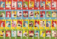 (未裁断メンコ）プロ野球選手　-長島茂雄、広岡達朗、稲尾和久ほか-　40枚シート