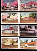 （絵葉書）平和記念東京博覧会　-第一会場-　8枚