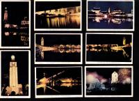 （絵葉書）平和記念東京博覧会　-夜景-　8枚