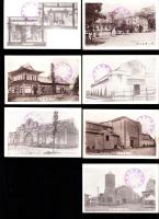 （絵葉書）銀婚式奉祝　国産共進会　7枚（岐阜県）