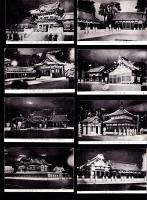 （絵葉書）日光東照宮模型写真　-概ね実物十分ノ一-　11枚