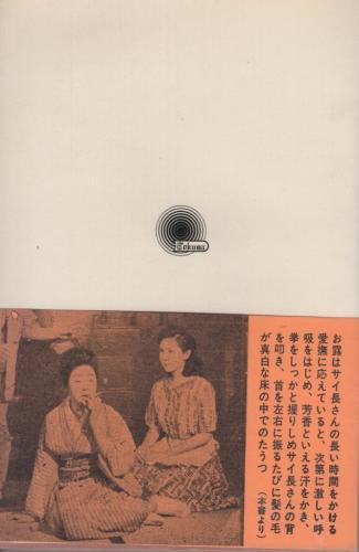 河内カルメン 今東光名作選集(3)(今東光、カバー装幀と挿絵・清水崑  